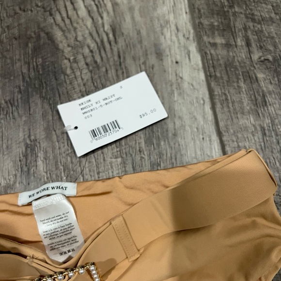 We Wore What Emily Belted High Wasted Bikini Bottoms - Picture 8 of 13